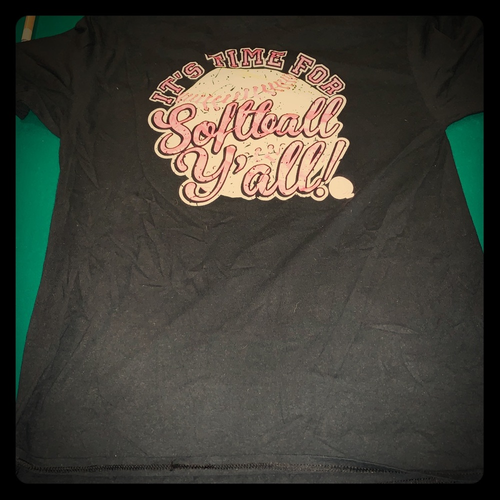 Softball tshirt size large